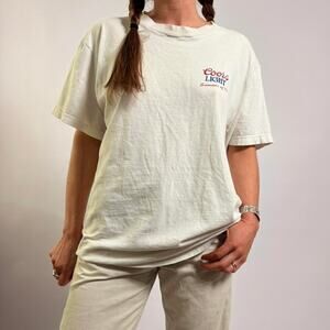 Vintage Coors Light Summer '97 T-Shirt - Men's Large